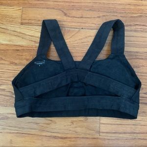 Athleta Dark Gray Sports Bra